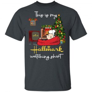 Snoopy This Is My Hallmark Watching Shirt Snoopy 2