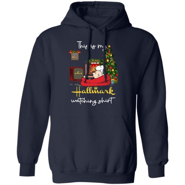 Snoopy This Is My Hallmark Watching Shirt Apparel 13