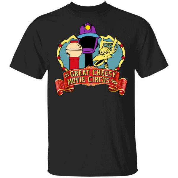 The Great Cheesy Movie Circus Tour Shirt 1