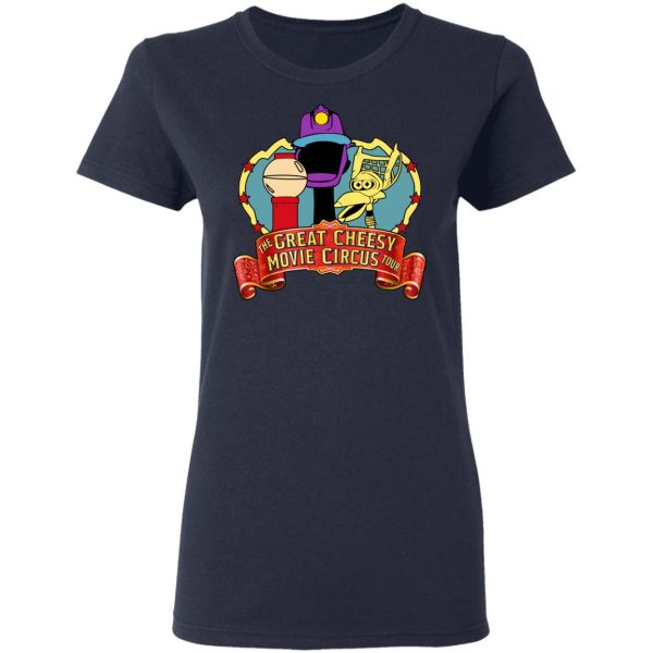 The Great Cheesy Movie Circus Tour Shirt 2