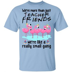 We’re More Than Just Teacher Friends Flamingo Shirt Jobs