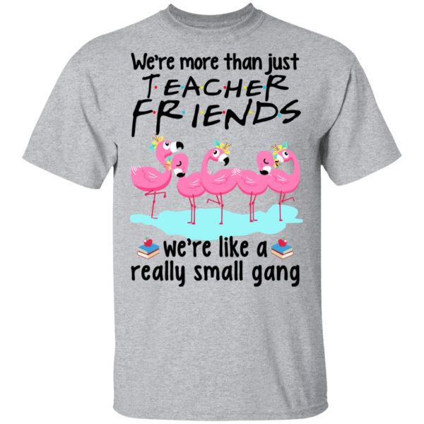 We’re More Than Just Teacher Friends Flamingo Shirt 3