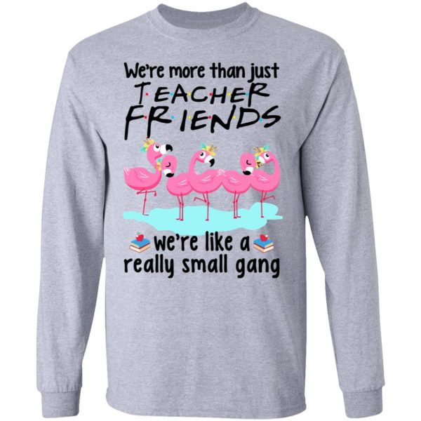 We’re More Than Just Teacher Friends Flamingo Shirt 7