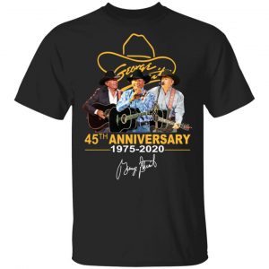 George Strait 45th Anniversary Signature Shirt Music