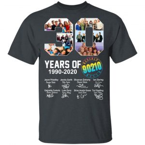 30 years of Beverly Hills 90210 1990 2020 Signature Shirt Movie 2