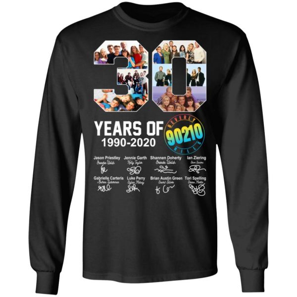 30 years of Beverly Hills 90210 1990 2020 Signature Shirt 3