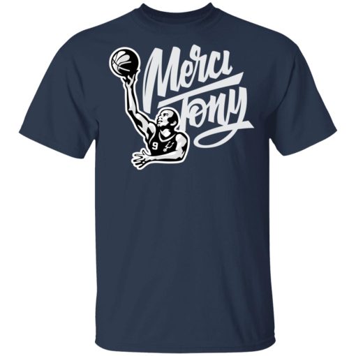 Tony Parker Merci Tony Shirt 3