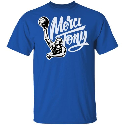 Tony Parker Merci Tony Shirt 4