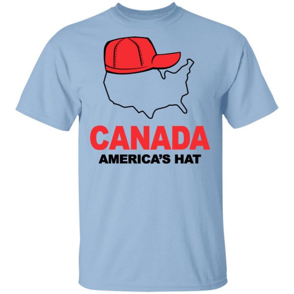 Canada America's Hat T-Shirt 1