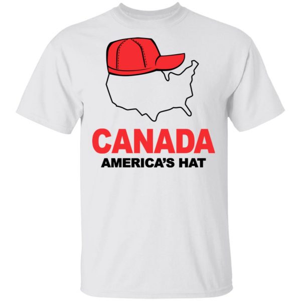 Canada America's Hat T-Shirt 2