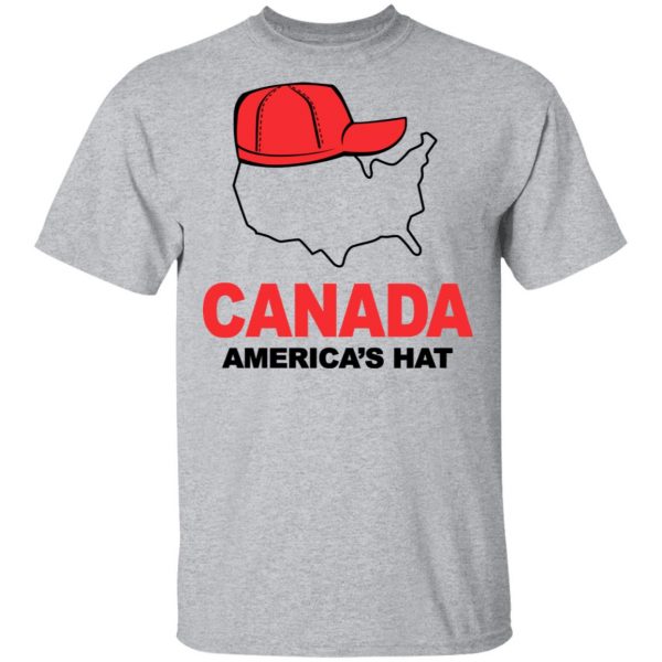 Canada America's Hat T-Shirt 3