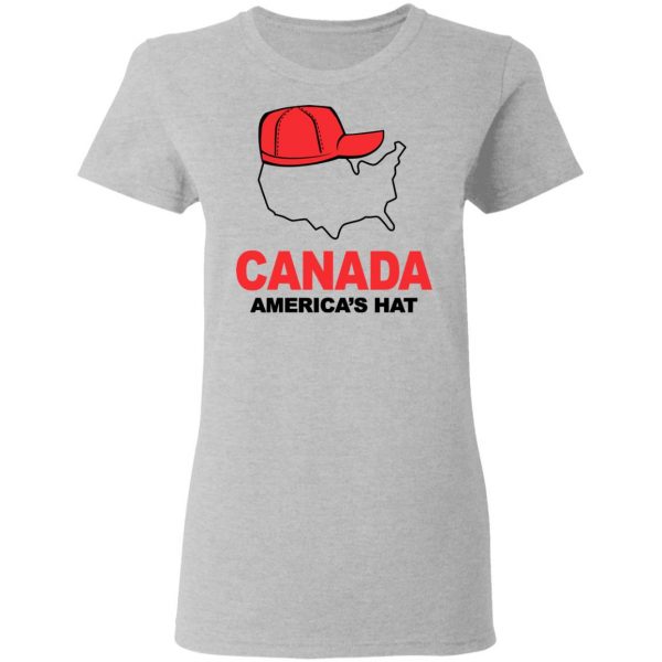 Canada America's Hat T-Shirt 6