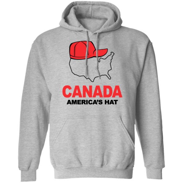 Canada America's Hat T-Shirt 10
