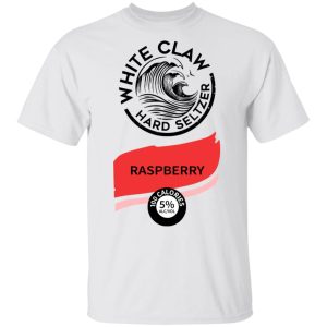 White Claw Halloween Costume Raspberry Shirt Funny Quotes 2