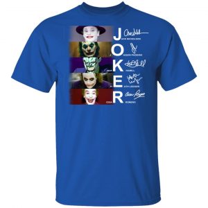 Joker Jack Nicholson Joaquin Phoenix Mark Hamill Heath Ledger Cesar Romero Shirt 16