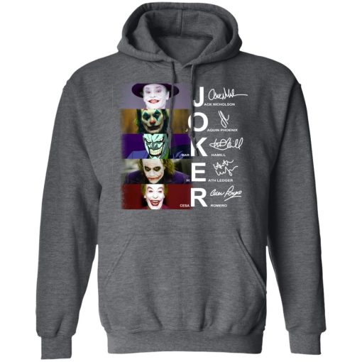 Joker Jack Nicholson Joaquin Phoenix Mark Hamill Heath Ledger Cesar Romero Shirt 12