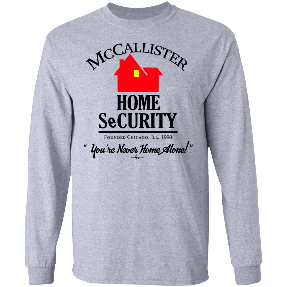 mccallister home security t shirt