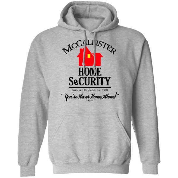 McCallister Home Security You’re Never Home Alone Shirt Apparel 12