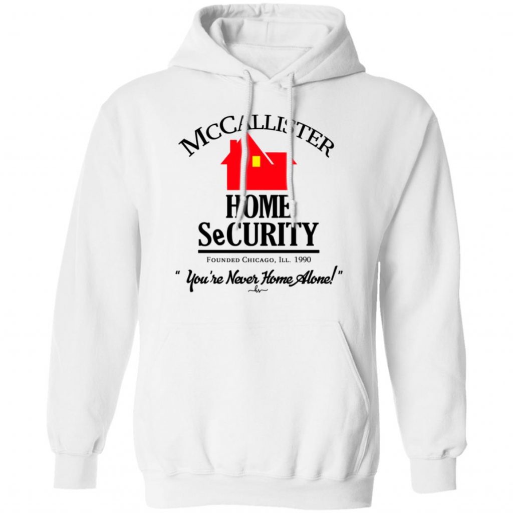 mccallister home security t shirt