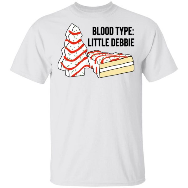 Blood Type Little Debbie Shirt 2