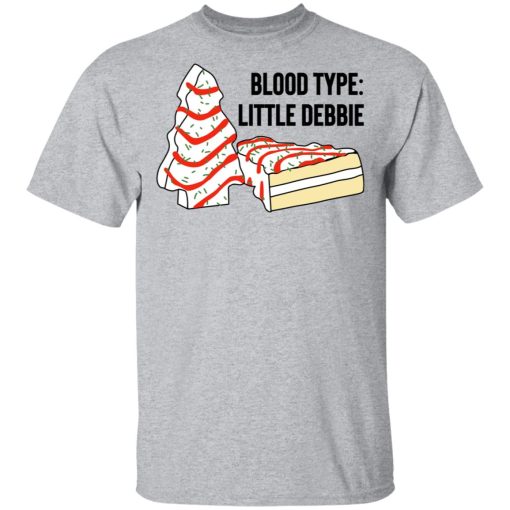 Blood Type Little Debbie Shirt 3