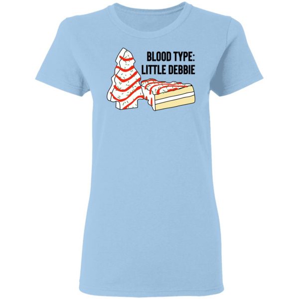 Blood Type Little Debbie Shirt 4