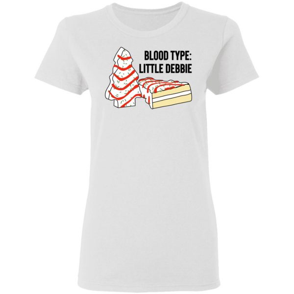 Blood Type Little Debbie Shirt 5