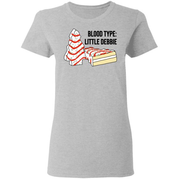 Blood Type Little Debbie Shirt 6