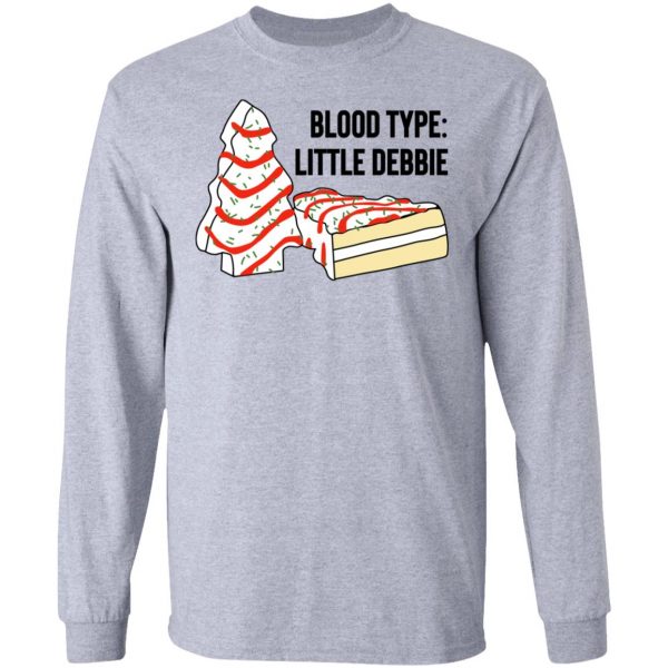 Blood Type Little Debbie Shirt 7