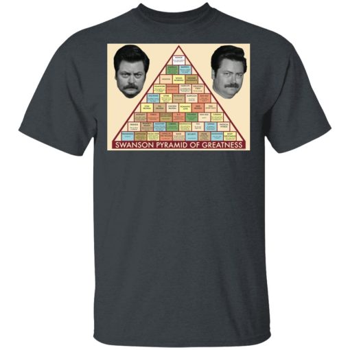 Parks and Recreation Swanson Pyramid of Greatness Shirt 2