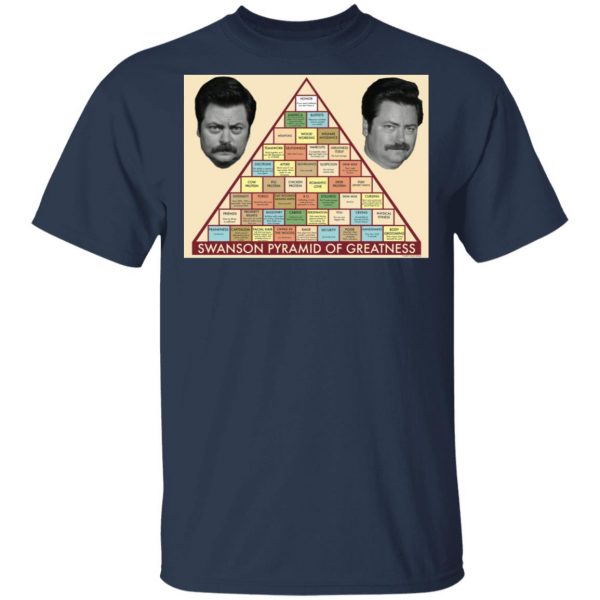 Parks and Recreation Swanson Pyramid of Greatness Shirt Parks and Recreation 5