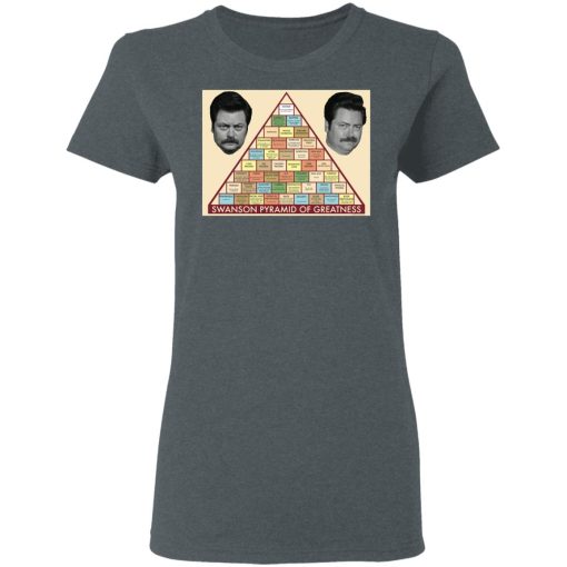 Parks and Recreation Swanson Pyramid of Greatness Shirt 6