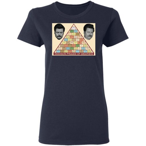 Parks and Recreation Swanson Pyramid of Greatness Shirt 7