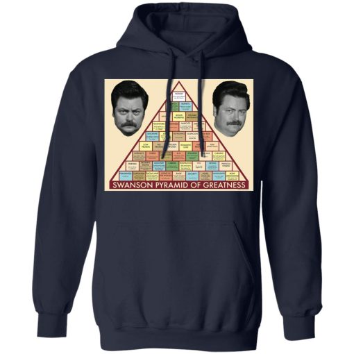 Parks and Recreation Swanson Pyramid of Greatness Shirt 11