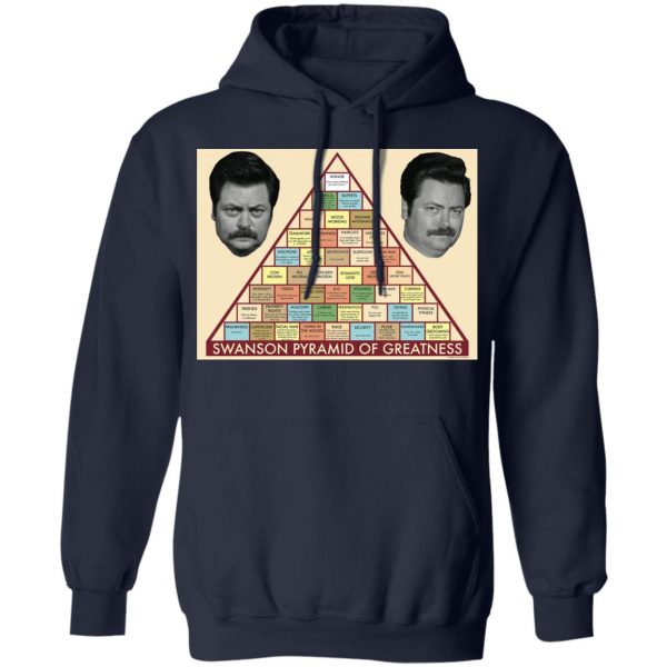 Parks and Recreation Swanson Pyramid of Greatness Shirt Parks and Recreation 13