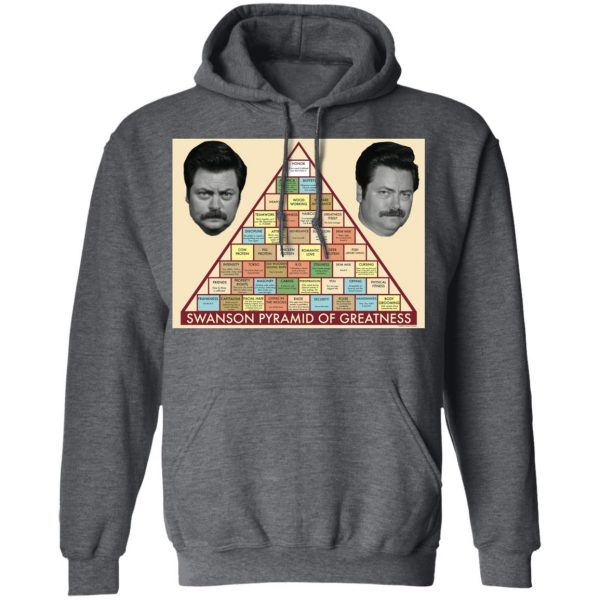 Parks and Recreation Swanson Pyramid of Greatness Shirt Parks and Recreation 14