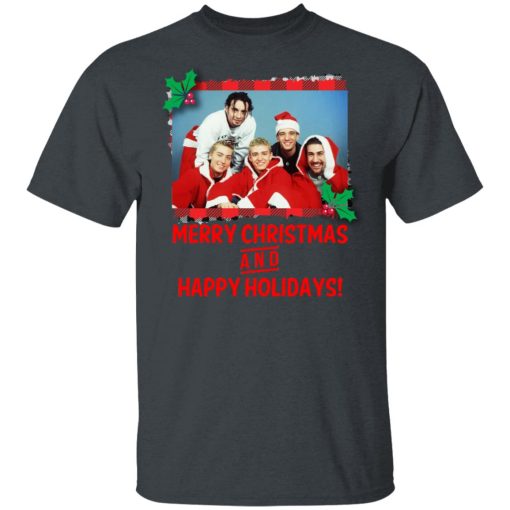 NSYNC Merry Christmas And Happy Holidays Shirt - Image 2