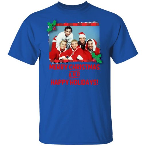 NSYNC Merry Christmas And Happy Holidays Shirt 4