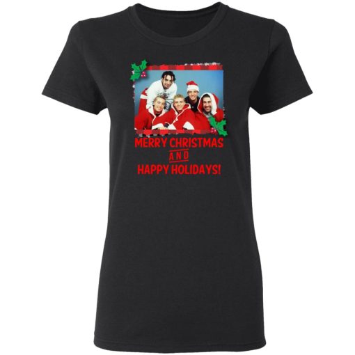 NSYNC Merry Christmas And Happy Holidays Shirt 5