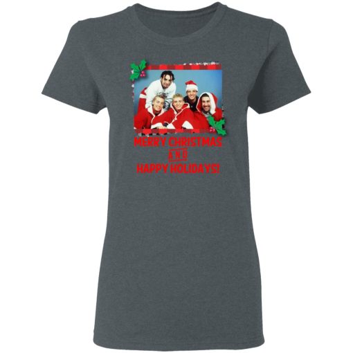 NSYNC Merry Christmas And Happy Holidays Shirt - Image 6