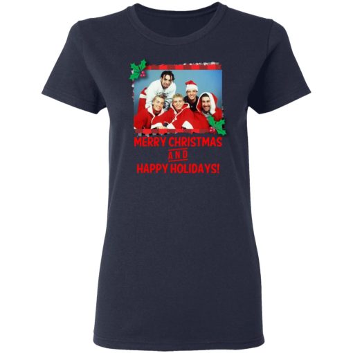 NSYNC Merry Christmas And Happy Holidays Shirt 7