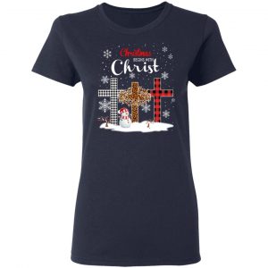 Christmas Begins With Christ Shirt 19