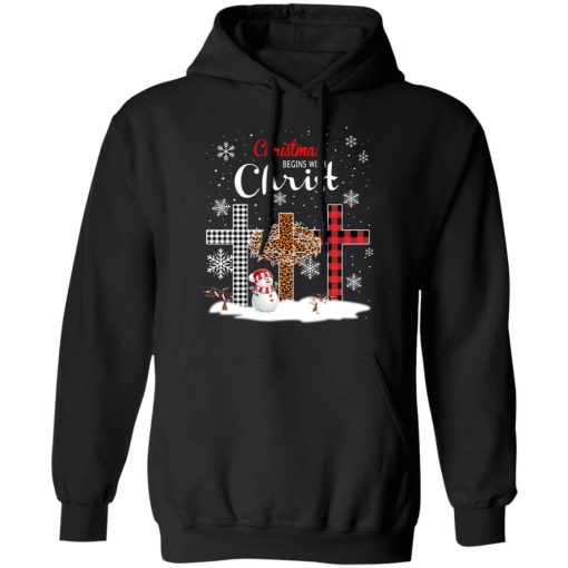 Christmas Begins With Christ Shirt 10