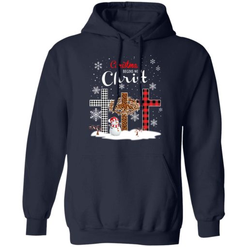 Christmas Begins With Christ Shirt 11