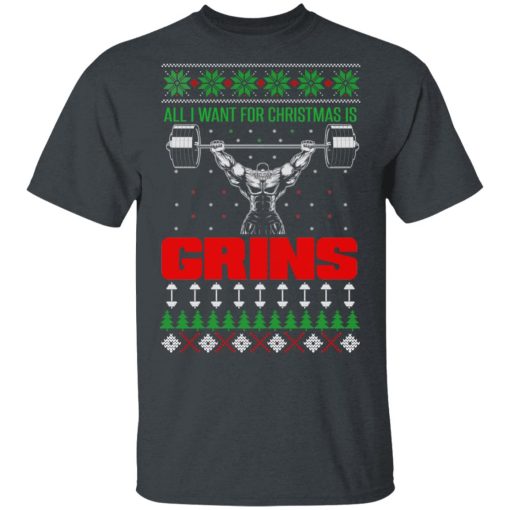 All I Want For Christmas Is Gains Shirt - Image 2