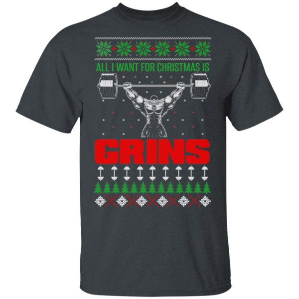 All I Want For Christmas Is Gains Shirt 2