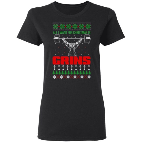 All I Want For Christmas Is Gains Shirt 5