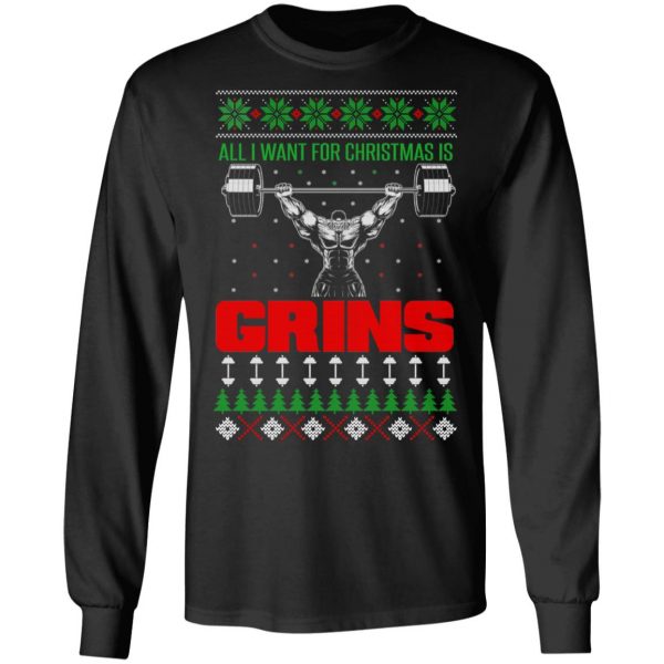 All I Want For Christmas Is Gains Shirt 9
