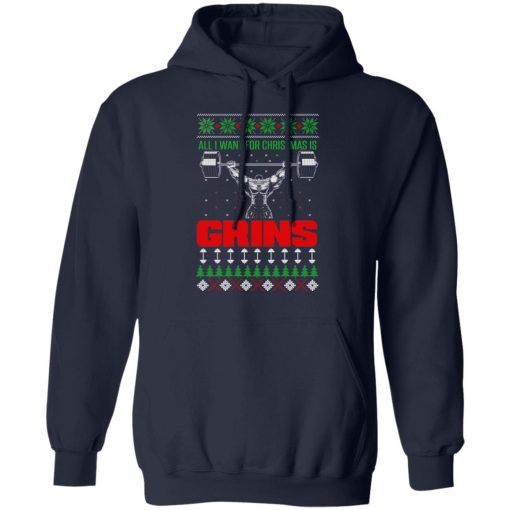 All I Want For Christmas Is Gains Shirt - Image 11