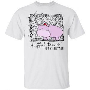 I Want A Hippopotamus For Christmas Shirt Animals 2